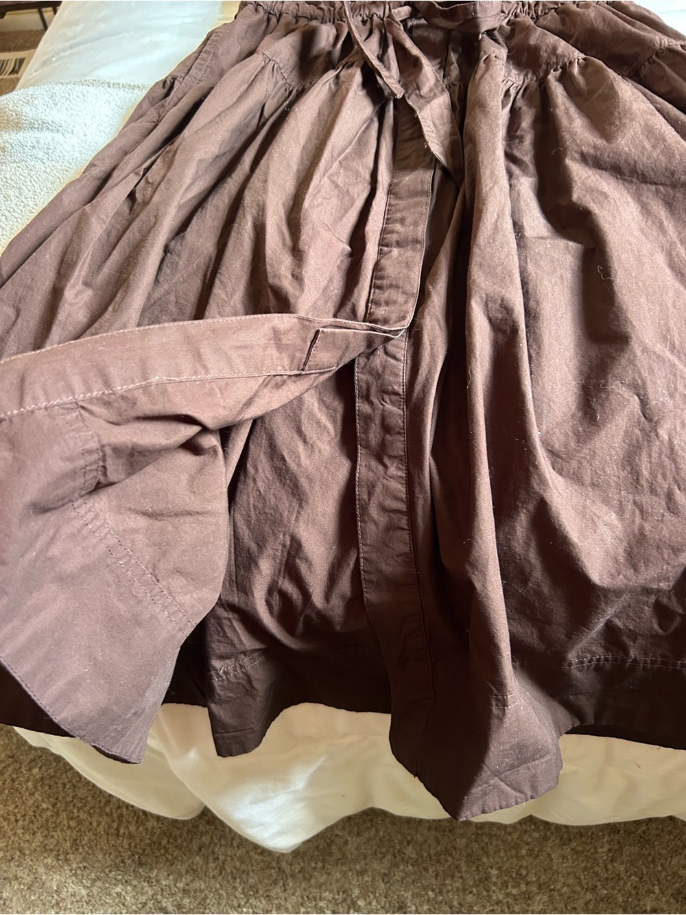 BROWN MIDI DRESS - Picture 8 of 8